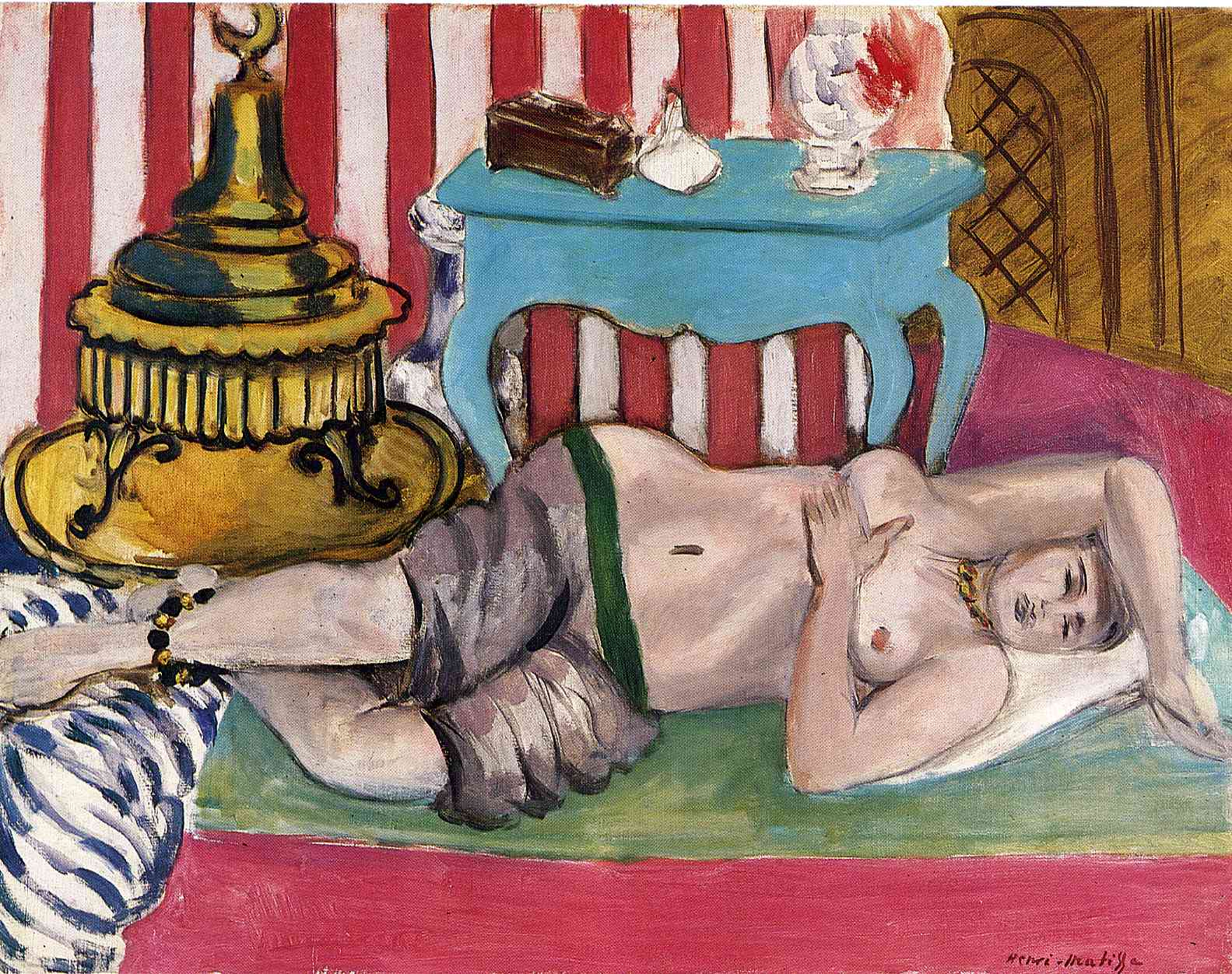 Henri Matisse - Odalisque with Green Scarf 1926